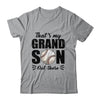 That's My Grandson Out There Baseball Lover Grandma Grandpa Shirt & Tank Top | siriusteestore