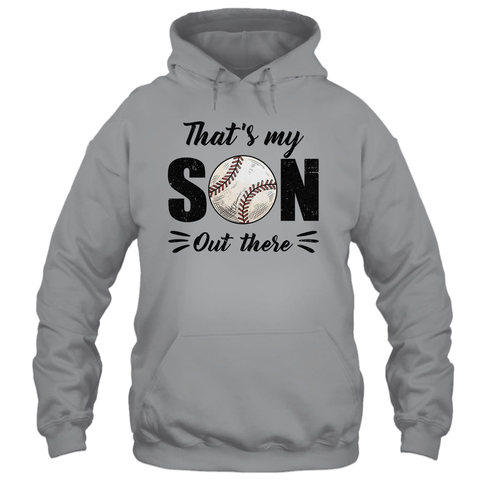 That's My Son Out There Baseball Lover Grandma Grandpa Shirt & Tank Top | siriusteestore