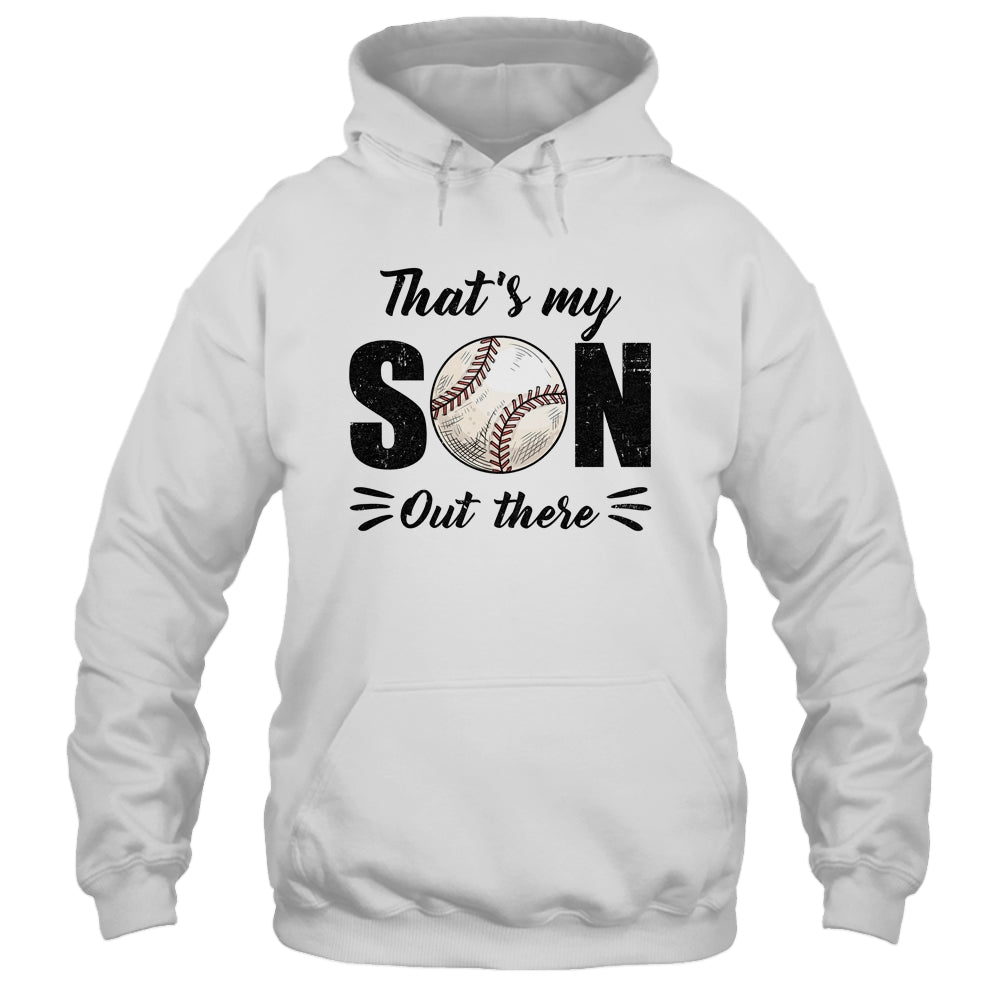 That's My Son Out There Baseball Lover Grandma Grandpa Shirt & Tank Top | siriusteestore