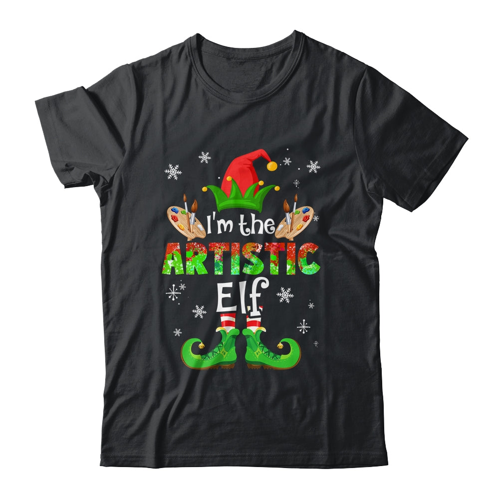 The Artistic Elf Group Matching Family Christmas Art Shirt & Sweatshirt | siriusteestore