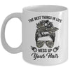 The Best Things In Life Mess Up Your Hair Motorcycle Mug | siriusteestore