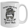 The Best Things In Life Mess Up Your Hair Motorcycle Mug | siriusteestore