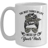 The Best Things In Life Mess Up Your Hair Motorcycle Mug | siriusteestore