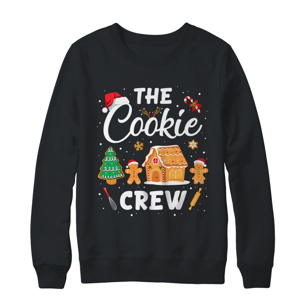 The Cookie Crew Baking Cookie Lover Christmas Kids Women Shirt & Sweatshirt | siriusteestore
