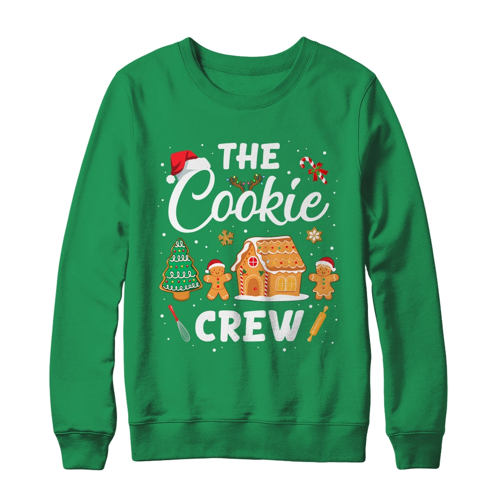 The Cookie Crew Baking Cookie Lover Christmas Kids Women Shirt & Sweatshirt | siriusteestore