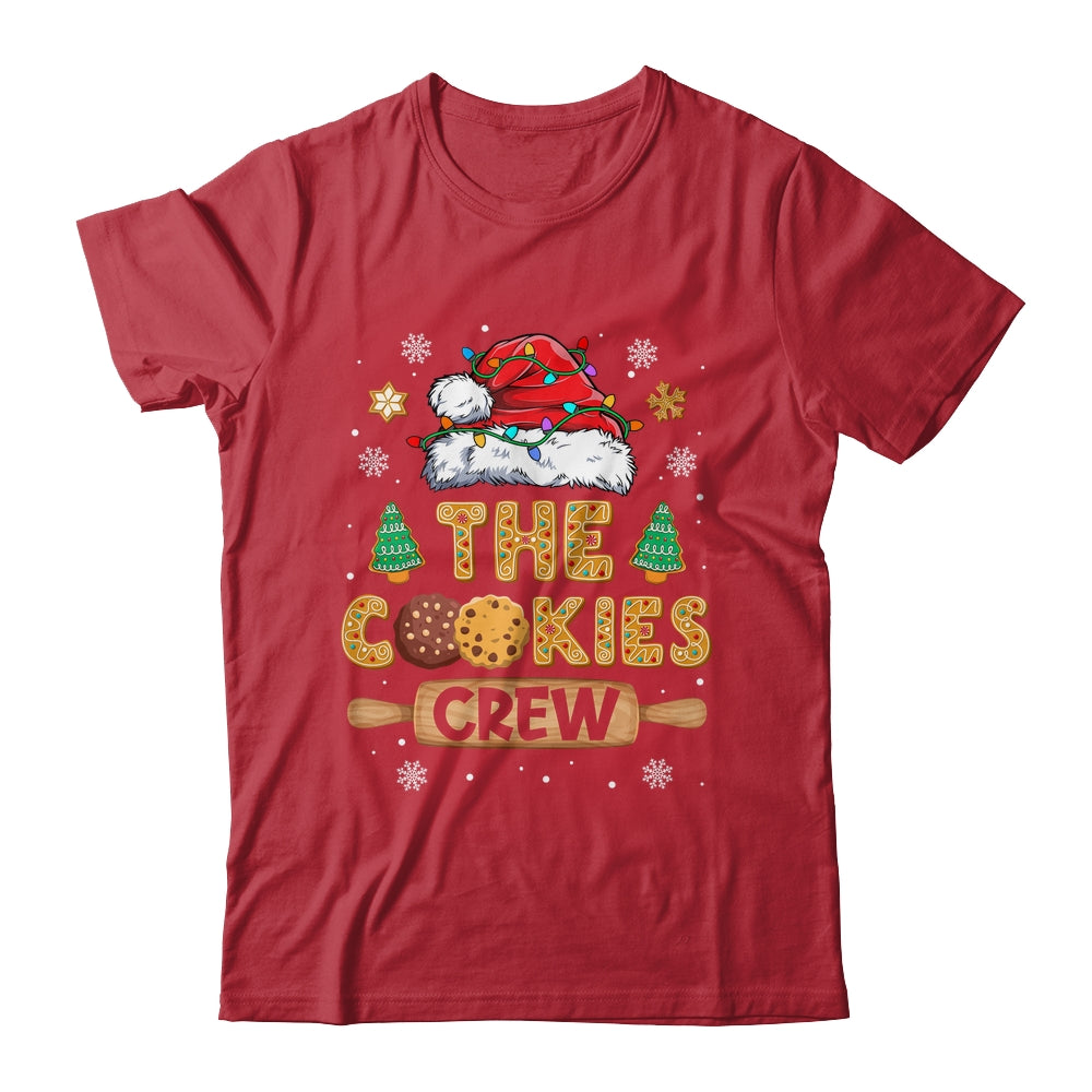 The Cookie Crew Christmas Santa Hat Baking Cookie Lover Kids Women Shirt & Sweatshirt | siriusteestore