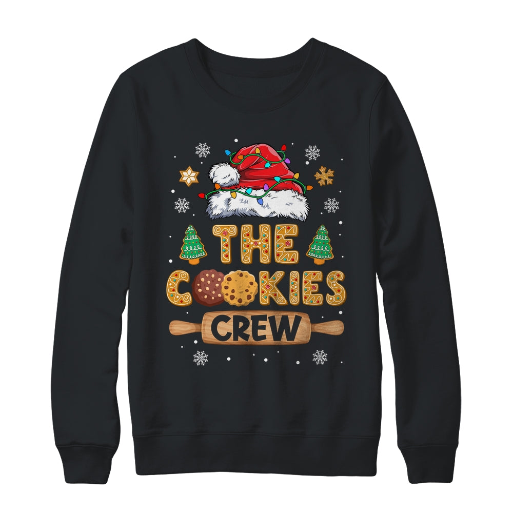 The Cookie Crew Christmas Santa Hat Baking Cookie Lover Kids Women Shirt & Sweatshirt | siriusteestore
