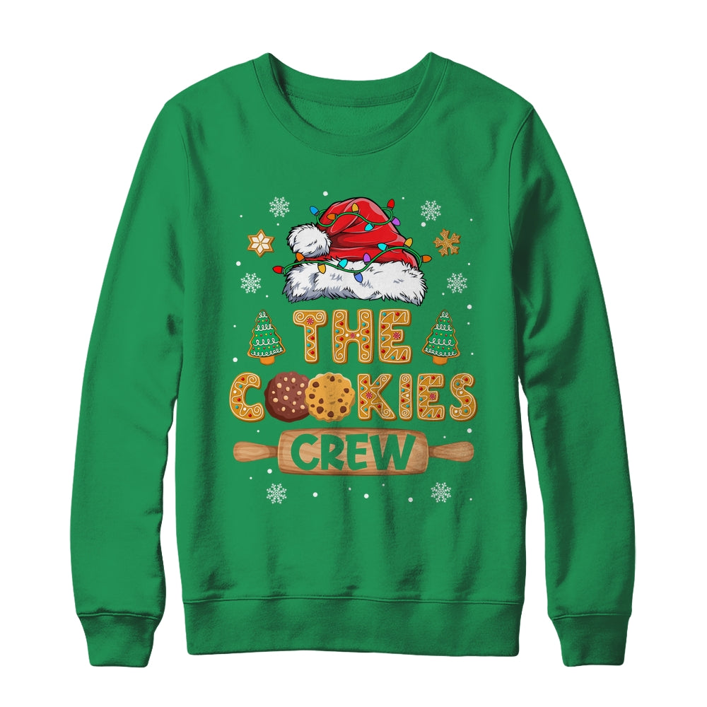 The Cookie Crew Christmas Santa Hat Baking Cookie Lover Kids Women Shirt & Sweatshirt | siriusteestore