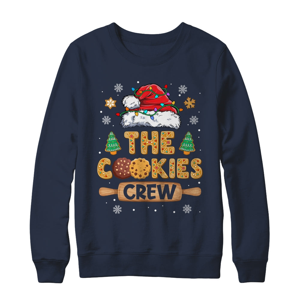 The Cookie Crew Christmas Santa Hat Baking Cookie Lover Kids Women Shirt & Sweatshirt | siriusteestore
