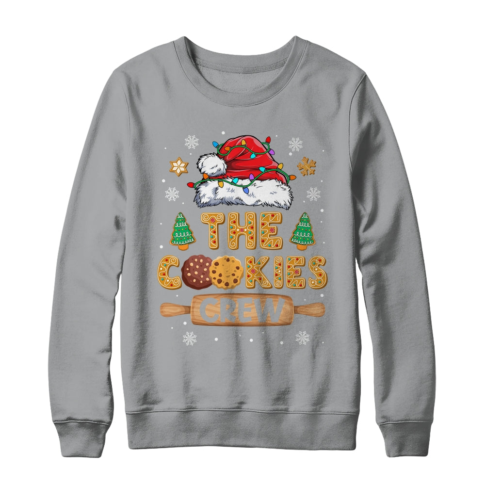 The Cookie Crew Christmas Santa Hat Baking Cookie Lover Kids Women Shirt & Sweatshirt | siriusteestore