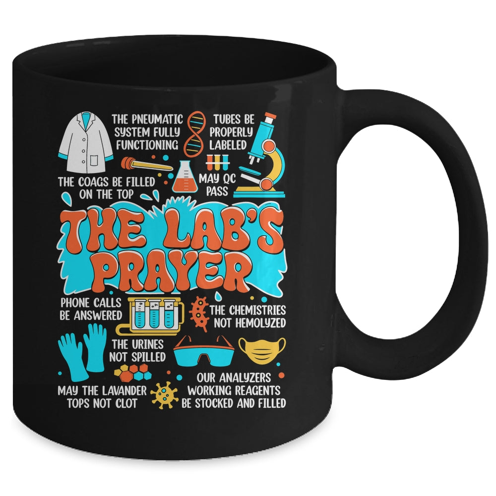 The Lab Prayer Lab Week 2025 Medical Laboratory Scientist Mug | siriusteestore