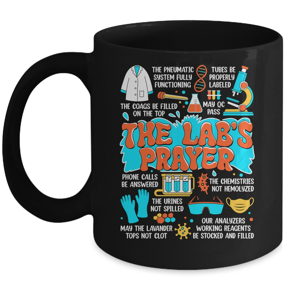 The Lab Prayer Lab Week 2025 Medical Laboratory Scientist Mug | siriusteestore