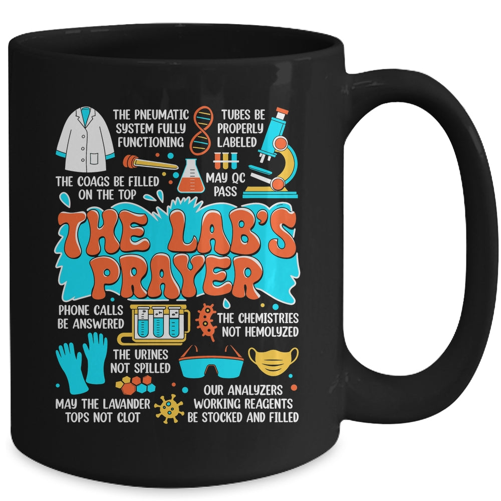 The Lab Prayer Lab Week 2025 Medical Laboratory Scientist Mug | siriusteestore