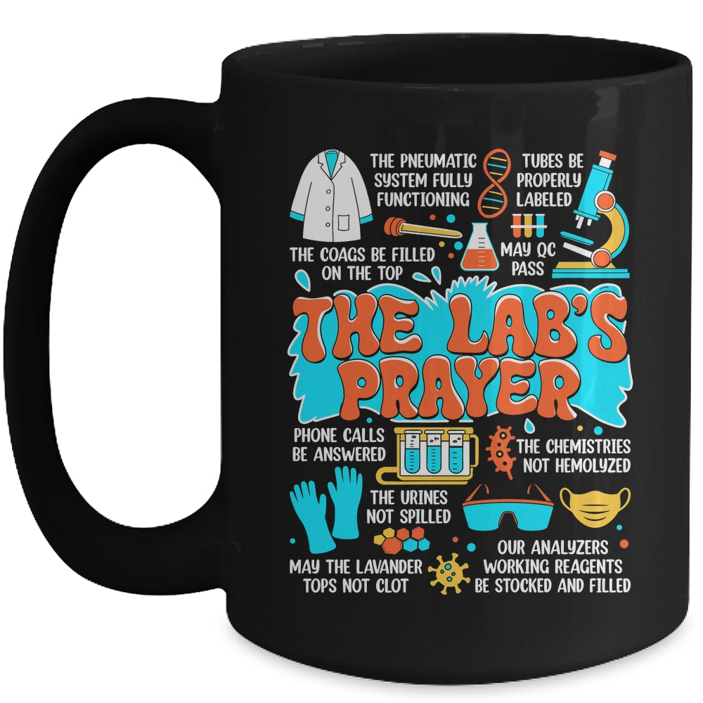 The Lab Prayer Lab Week 2025 Medical Laboratory Scientist Mug | siriusteestore