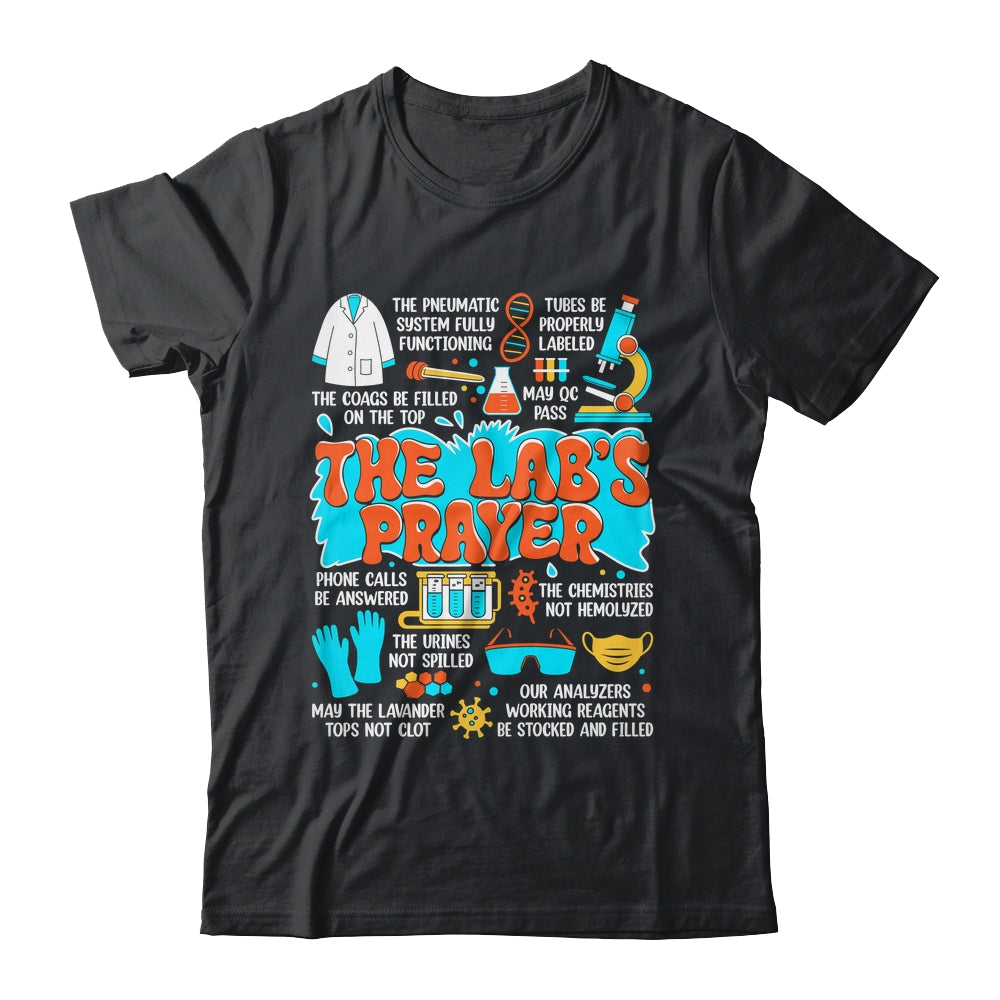 The Lab Prayer Lab Week 2025 Medical Laboratory Scientist Shirt & Hoodie | siriusteestore