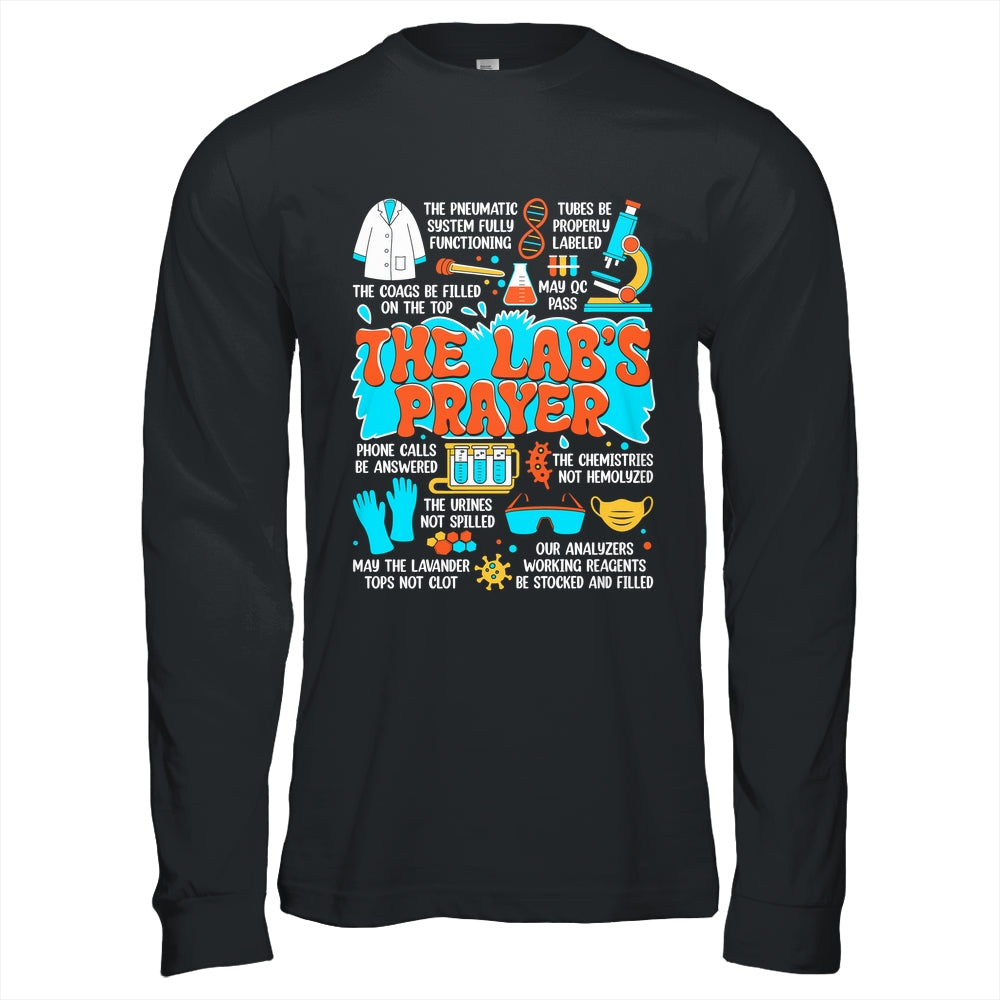 The Lab Prayer Lab Week 2025 Medical Laboratory Scientist Shirt & Hoodie | siriusteestore