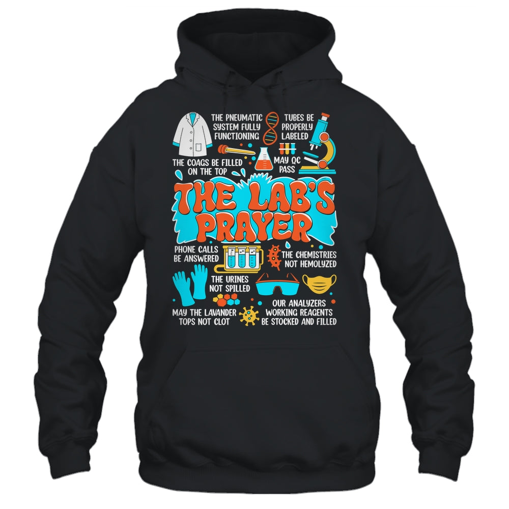 The Lab Prayer Lab Week 2025 Medical Laboratory Scientist Shirt & Hoodie | siriusteestore