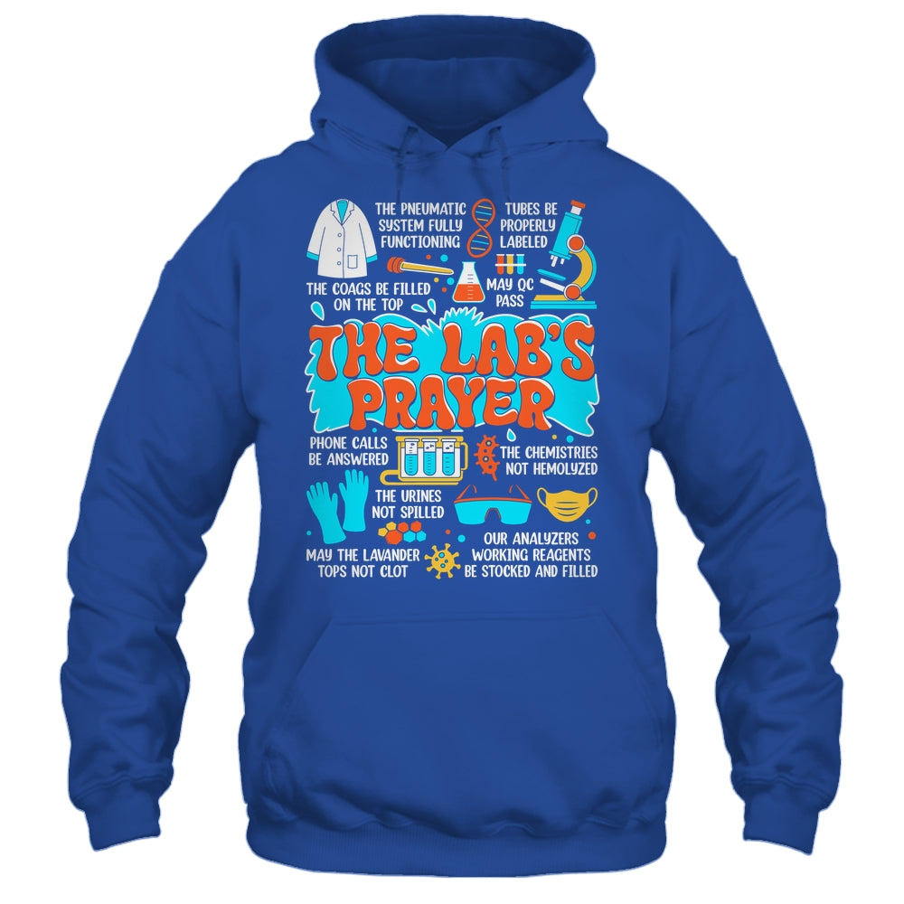 The Lab Prayer Lab Week 2025 Medical Laboratory Scientist Shirt & Hoodie | siriusteestore