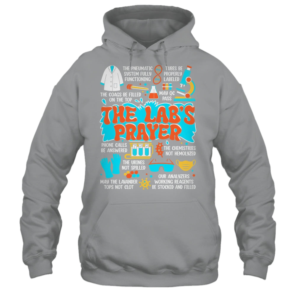 The Lab Prayer Lab Week 2025 Medical Laboratory Scientist Shirt & Hoodie | siriusteestore