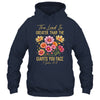 The Lord Is Greater Floral Christian Faith Bible Verse Women Shirt & Hoodie | siriusteestore