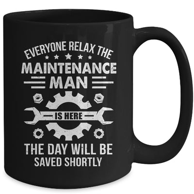 The Maintenance Man Is Here Repair Worker Skilled Worker Mug | siriusteestore