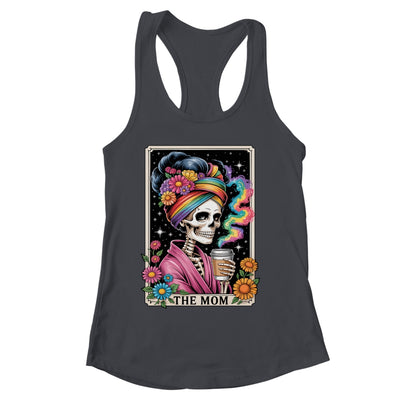 The Mom Funny Tarot Card Women Messy Bun Coffee Mommy Mama Shirt & Tank Top | siriusteestore