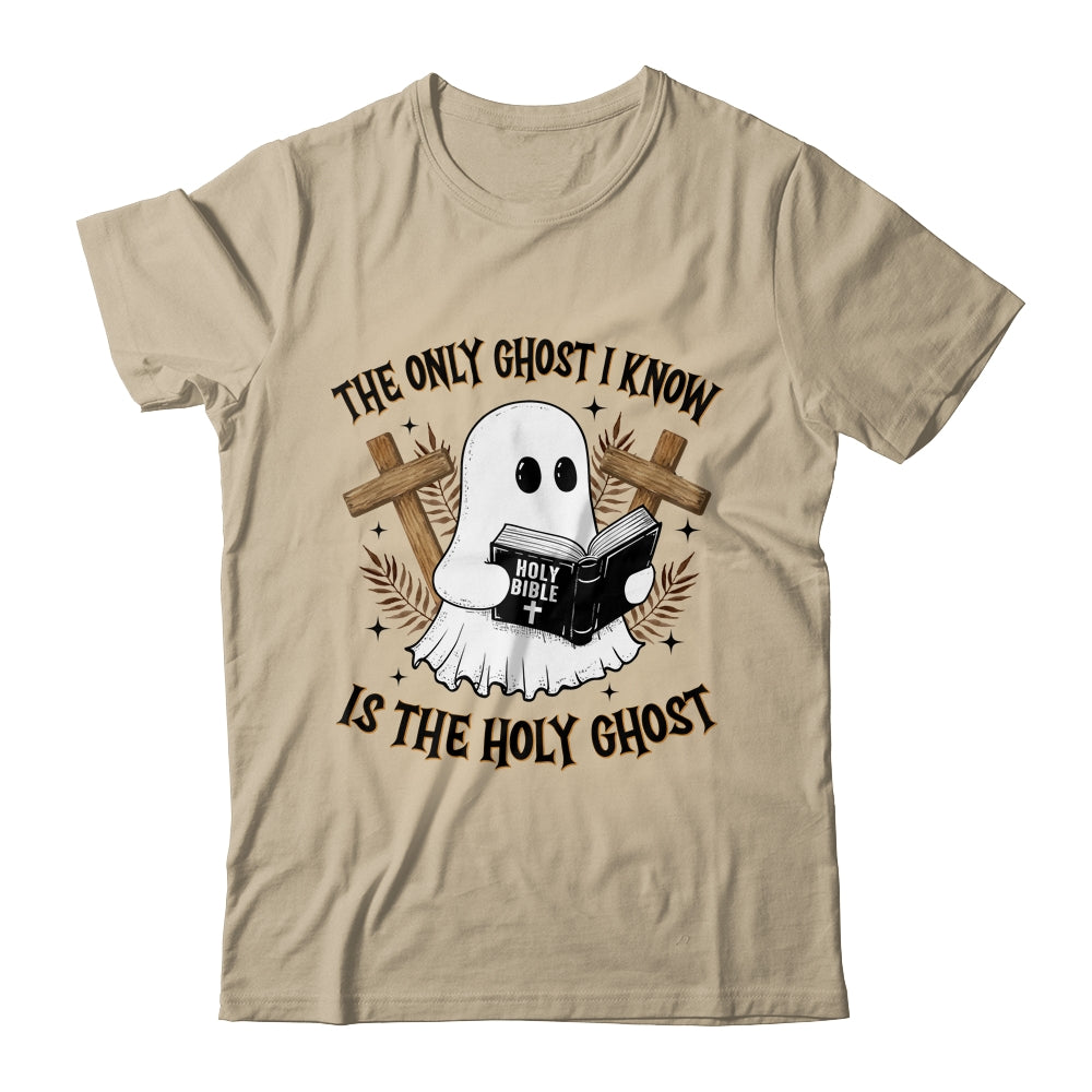 The Only Ghost I Know Is The Holy Ghost Funny Boo Christian Shirt & Sweatshirt | siriusteestore