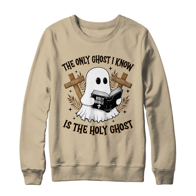 The Only Ghost I Know Is The Holy Ghost Funny Boo Christian Shirt & Sweatshirt | siriusteestore