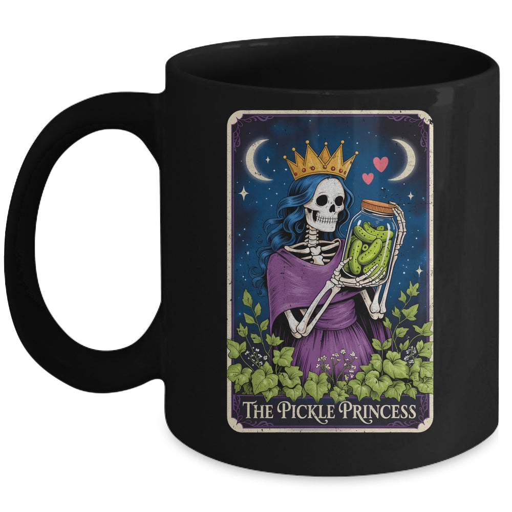 The Pickle Princess Tarot Card Lover Women Girl Funny Mug | siriusteestore