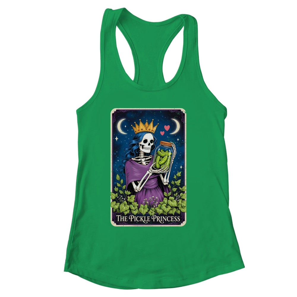 The Pickle Princess Tarot Card Lover Women Girl Funny Shirt & Tank Top | siriusteestore