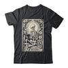 The Reader Tarot Card Funny Book Lover Skeleton Reading Book Shirt & Hoodie | siriusteestore