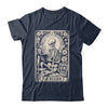 The Reader Tarot Card Funny Book Lover Skeleton Reading Book Shirt & Hoodie | siriusteestore