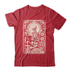 The Reader Tarot Card Funny Book Lover Skeleton Reading Book Shirt & Hoodie | siriusteestore
