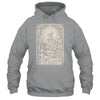 The Reader Tarot Card Funny Book Lover Skeleton Reading Book Shirt & Hoodie | siriusteestore
