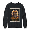 The Witch Retro Halloween Tarot Card Witch Black Cat Women Shirt & Sweatshirt | siriusteestore