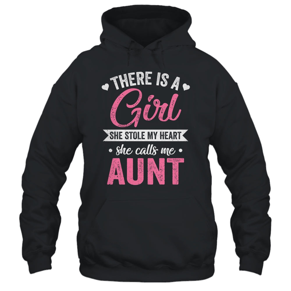 There Is A Girl She Calls Me Aunt Mothers Day Shirt & Tank Top | siriusteestore
