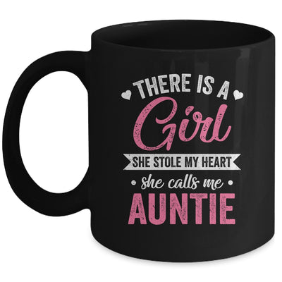 There Is A Girl She Calls Me Auntie Mothers Day Mug | siriusteestore