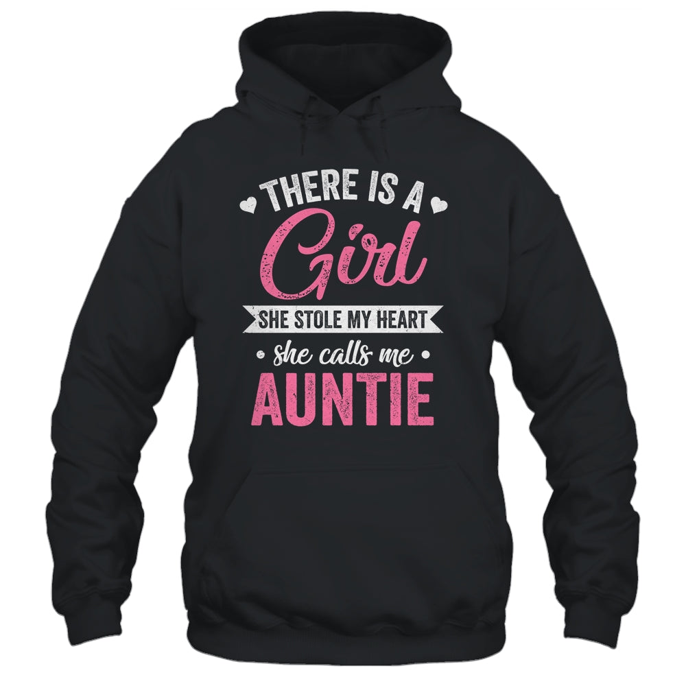 There Is A Girl She Calls Me Auntie Mothers Day Shirt & Tank Top | siriusteestore
