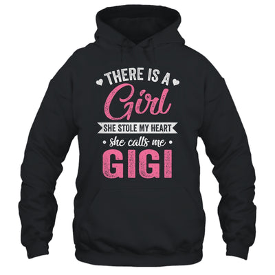 There Is A Girl She Calls Me Gigi Mothers Day Shirt & Tank Top | siriusteestore