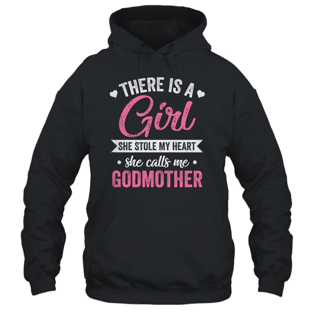 There Is A Girl She Calls Me Godmother Mothers Day Shirt & Tank Top | siriusteestore