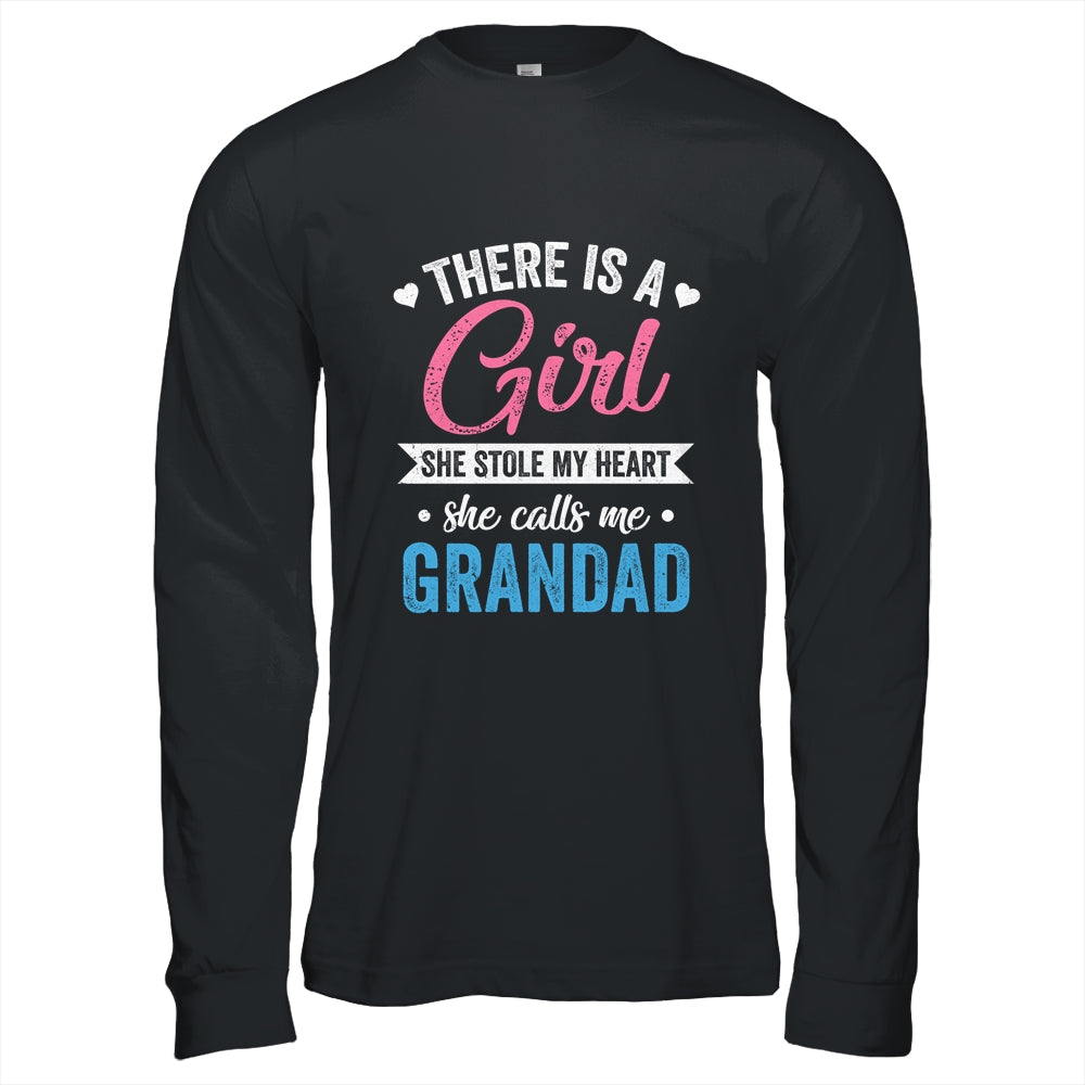 There Is A Girl She Calls Me Grandad Fathers Day Shirt & Hoodie | siriusteestore