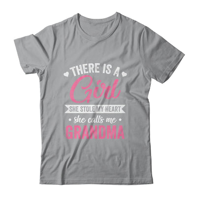 There Is A Girl She Calls Me Grandma Mothers Day Shirt & Tank Top | siriusteestore