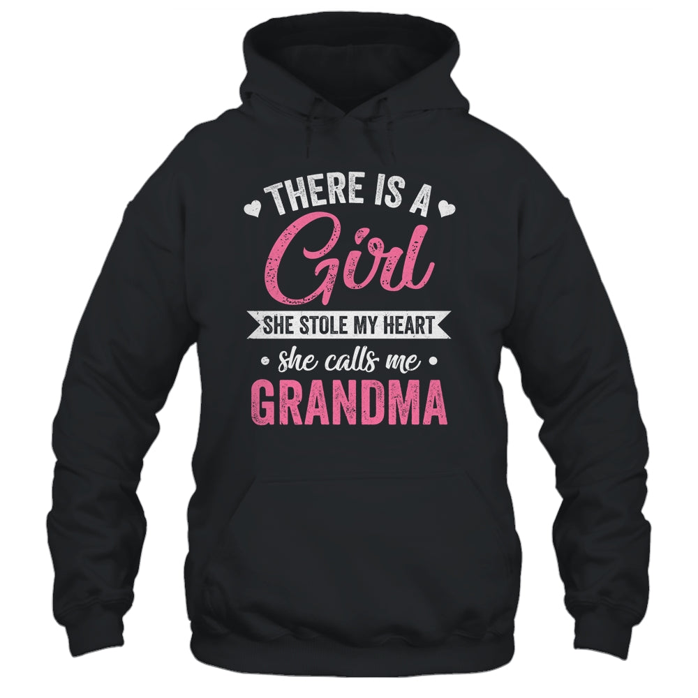 There Is A Girl She Calls Me Grandma Mothers Day Shirt & Tank Top | siriusteestore