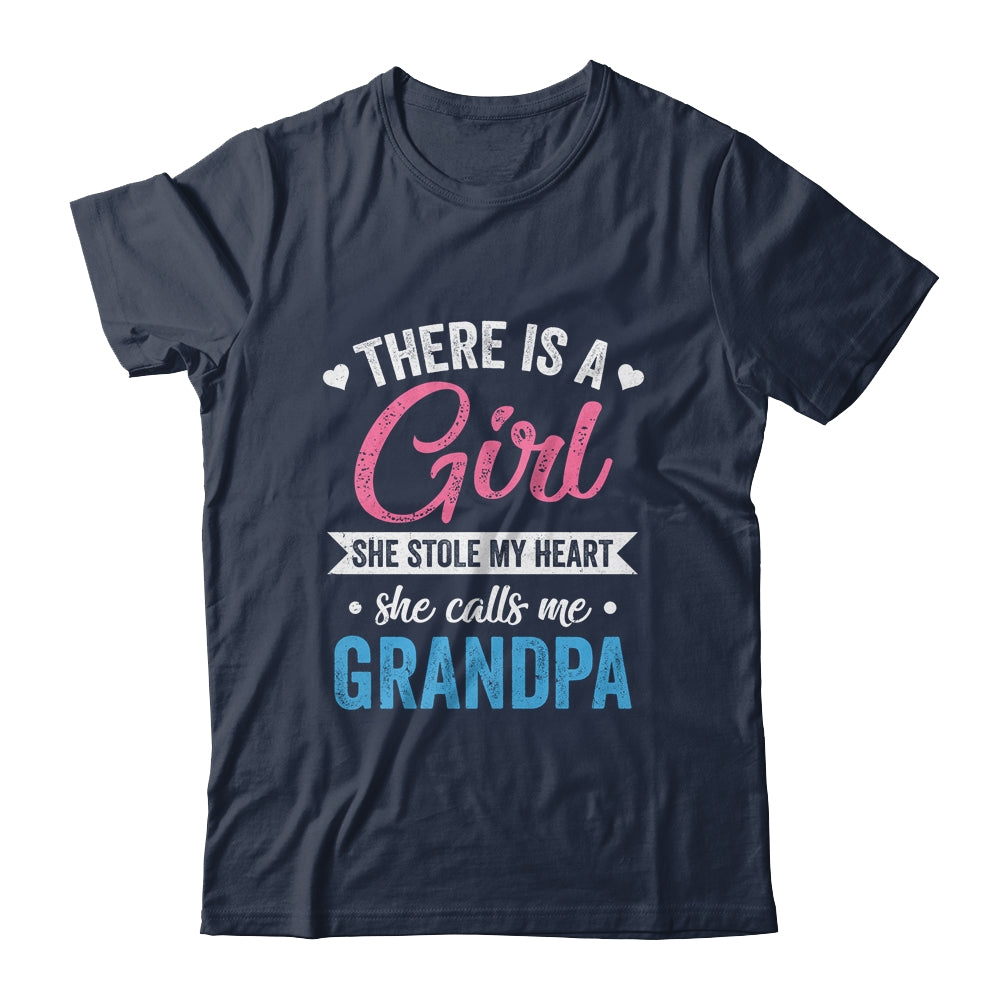 There Is A Girl She Calls Me Grandpa Fathers Day Shirt & Hoodie | siriusteestore