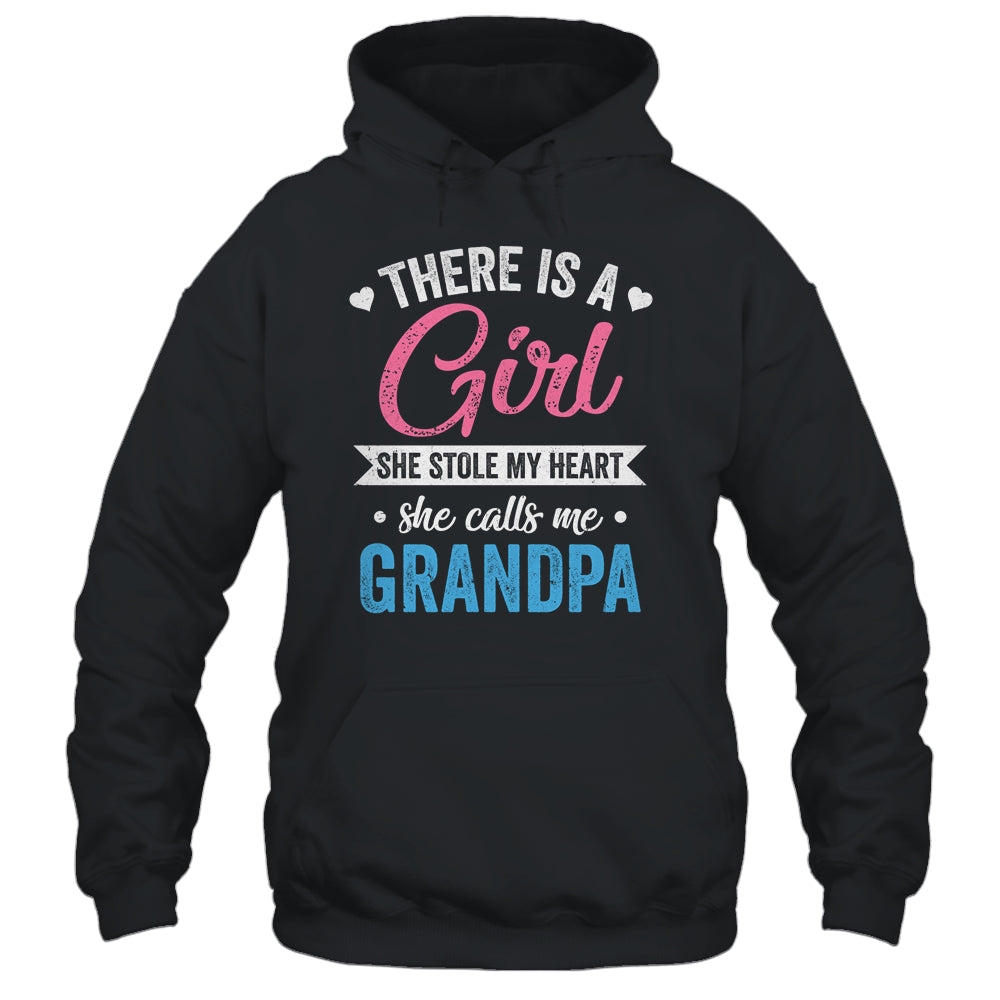 There Is A Girl She Calls Me Grandpa Fathers Day Shirt & Hoodie | siriusteestore