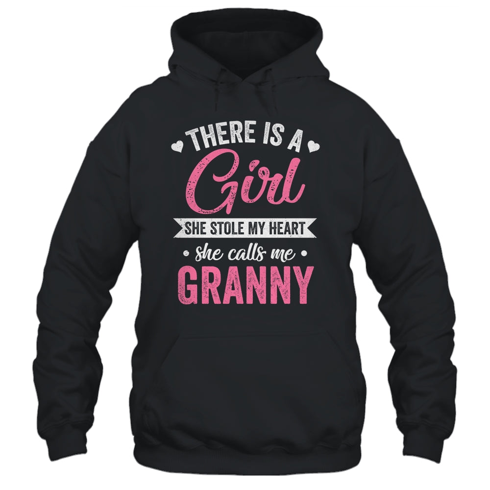 There Is A Girl She Calls Me Granny Mothers Day Shirt & Tank Top | siriusteestore
