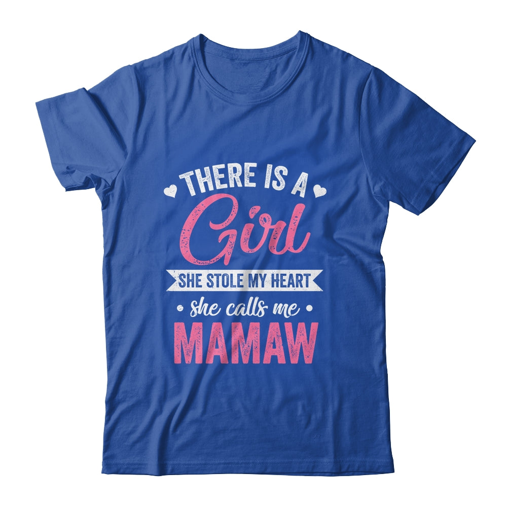 There Is A Girl She Calls Me Mamaw Mothers Day Shirt & Tank Top | siriusteestore