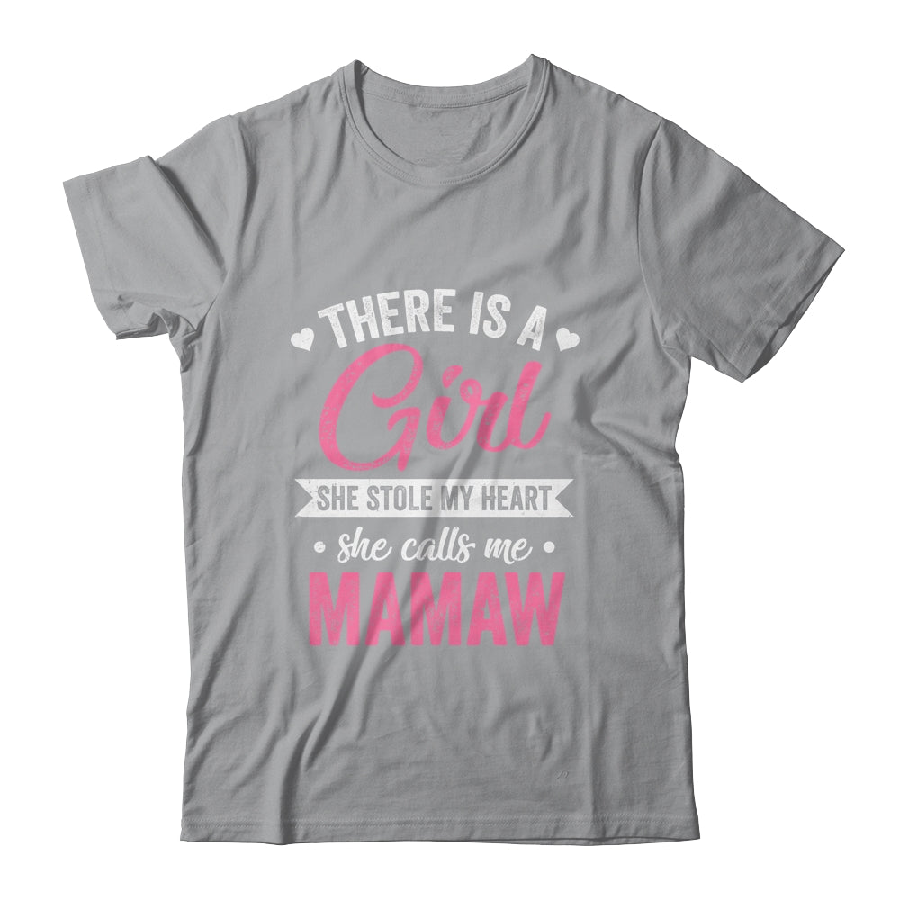 There Is A Girl She Calls Me Mamaw Mothers Day Shirt & Tank Top | siriusteestore