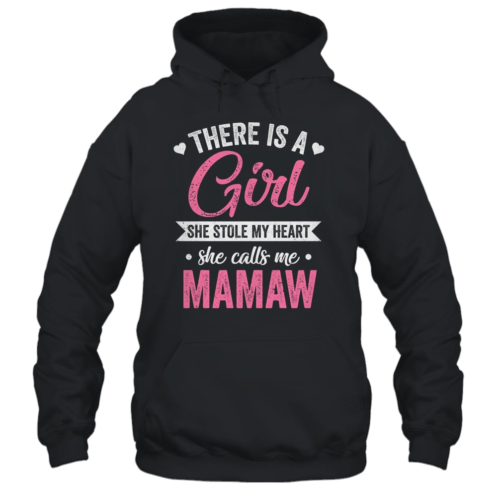 There Is A Girl She Calls Me Mamaw Mothers Day Shirt & Tank Top | siriusteestore