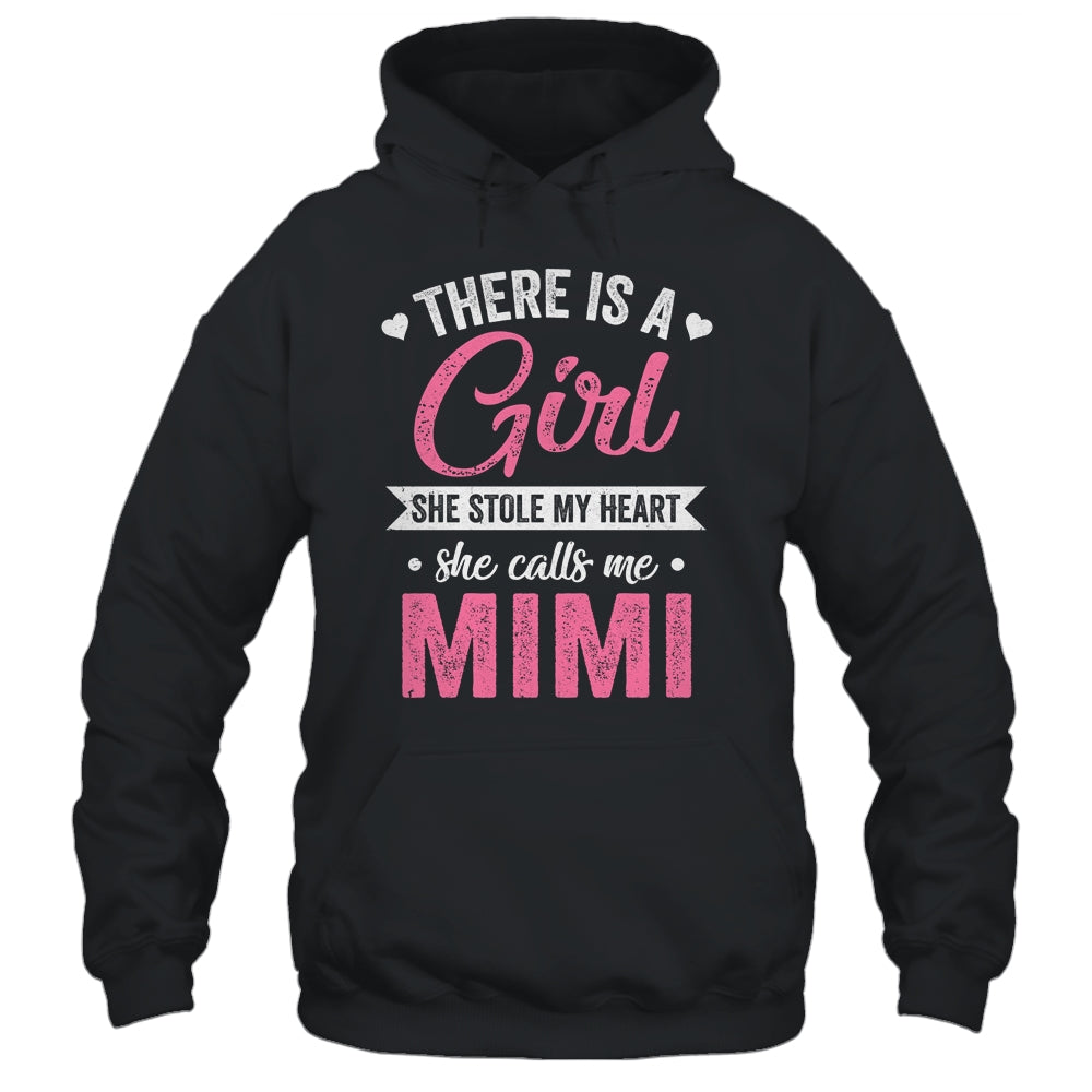 There Is A Girl She Calls Me Mimi Mothers Day Shirt & Tank Top | siriusteestore